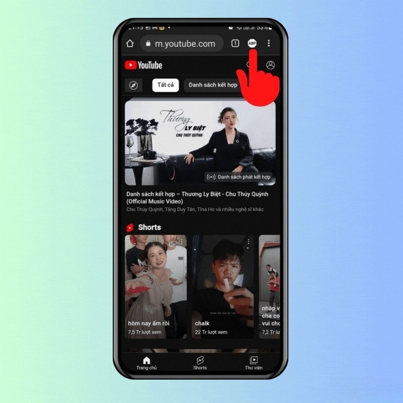 tạo Adblock Browser bước 4