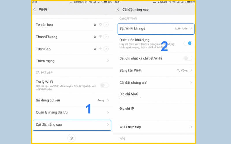 khắc phục lỗi không kết nối được wifi trên điện thoại android
