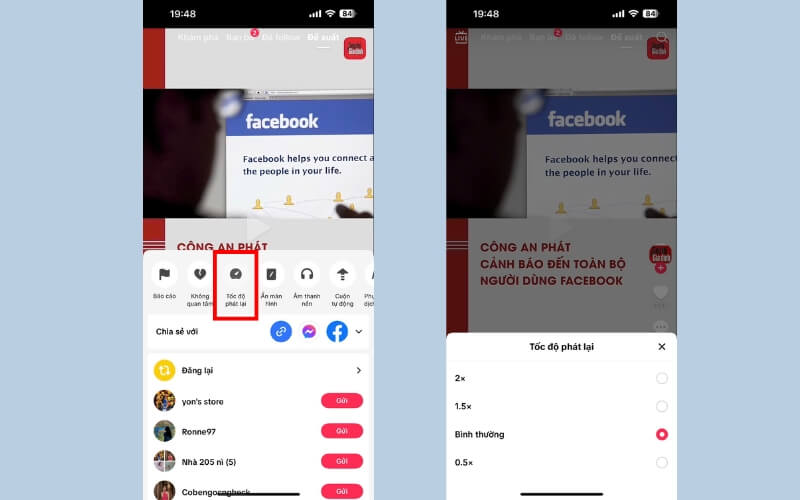 Cách tua nhanh video TikTok trên iPhone