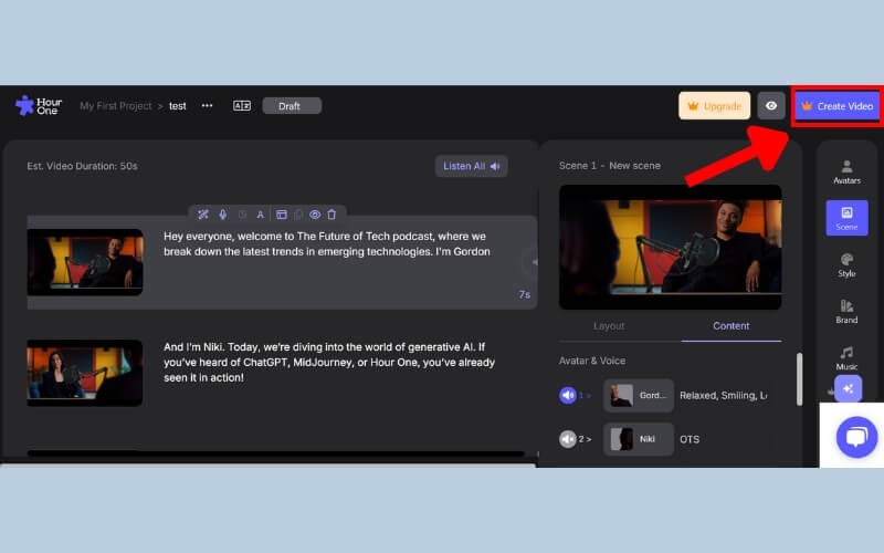 Hoàn tất và xuất bản video