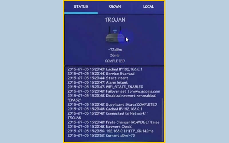 Mở ứng dụng WiFi Fixer