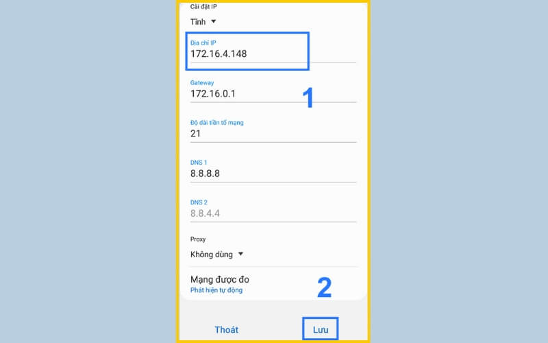 lỗi không kết nối được wifi trên điện thoại android
