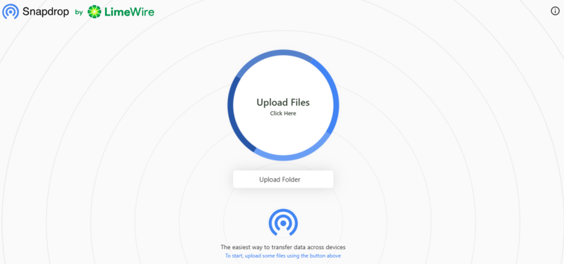 SendAnywhere, Snapdrop hoặc Nearby Share