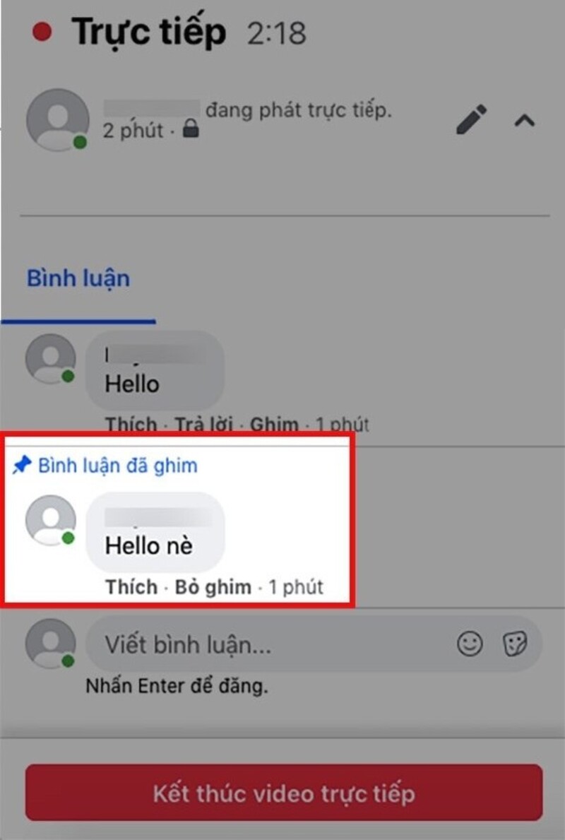 Tính năng ghim bình luận trên Facebook là gì?