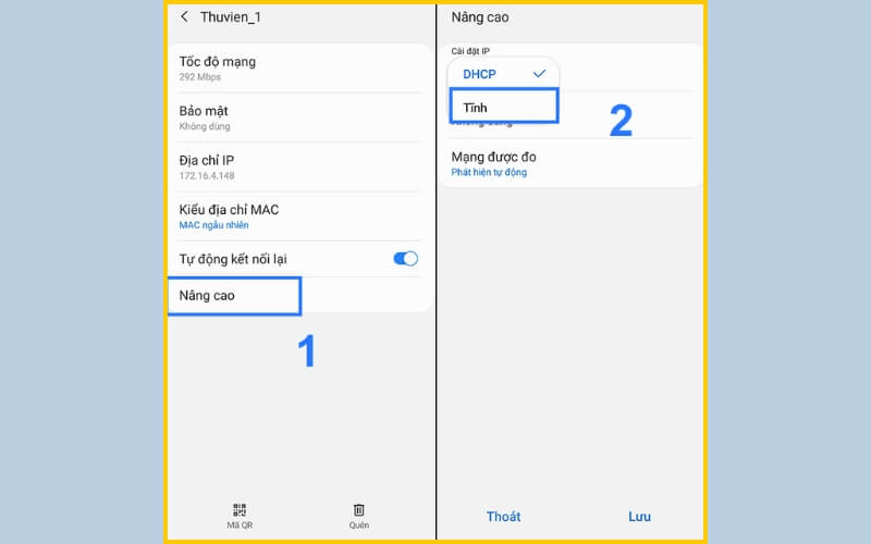 Sửa lỗi không kết nối được wifi trên điện thoại android