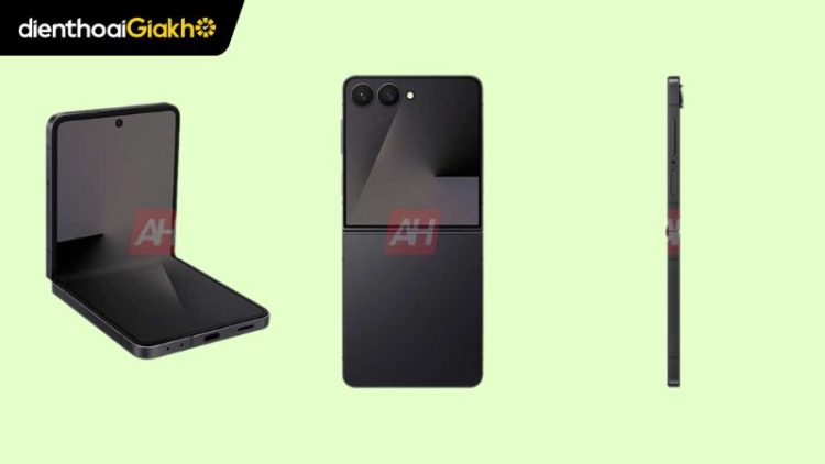 ảnh Render Galaxy Z Flip 7