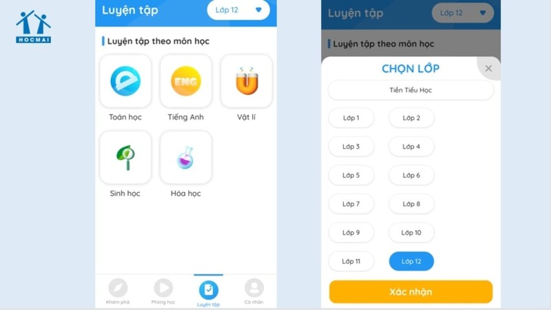app ôn thi đại học Hocmai.vn