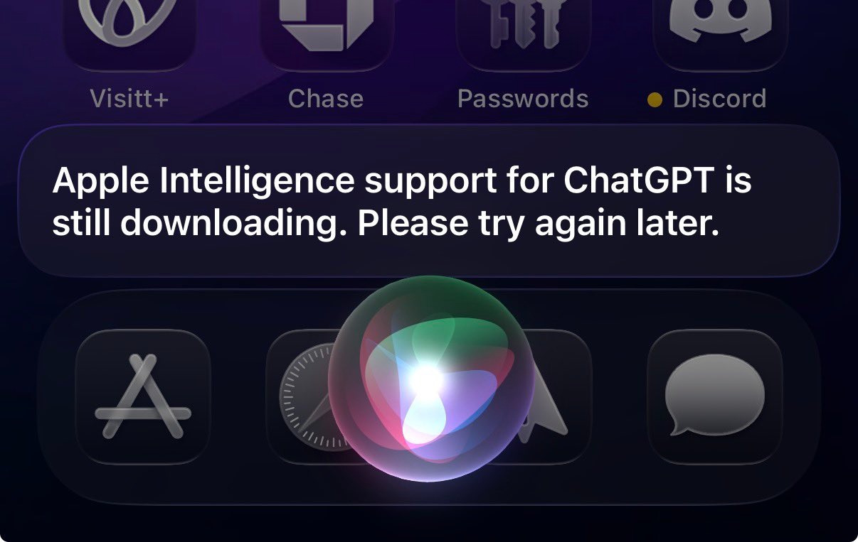 Apple Intelligence lỗi iOS 26