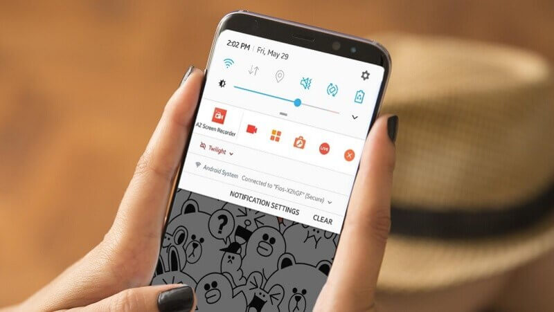 App quay màn hình AZ Screen Recorder
