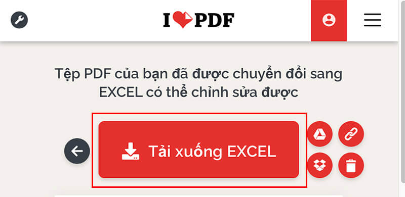 Sử dụng Ilove PDF để chuyển đổi file 3