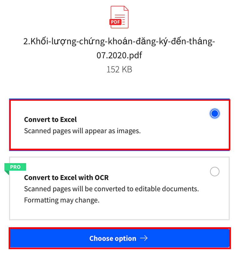 Sử dụng Small PDF để chuyển đổi file 2