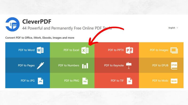 Chuyển đổi file bằng CleverPDF 1