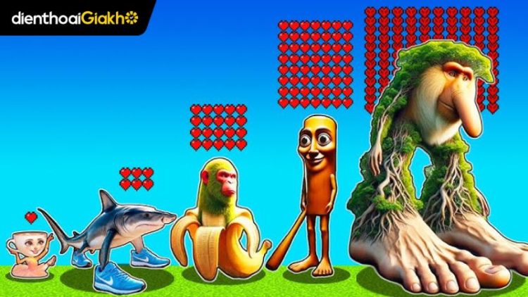 các nhân vật Brain Rot