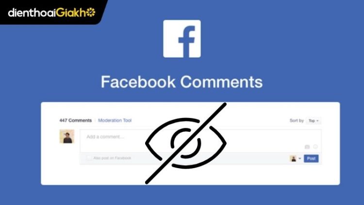 cách ẩn comment trên facebook