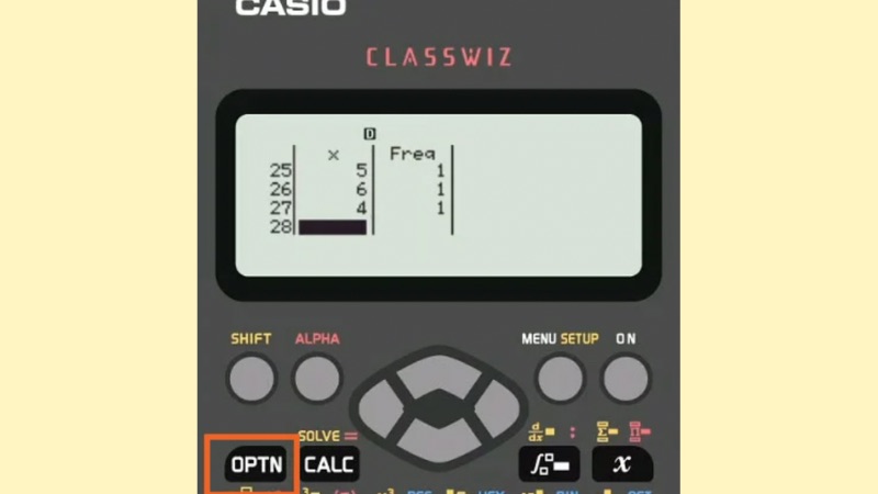 Cách bấm máy tính 580 phương sai độ lệch chuẩn cho biến đơn