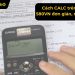 Cách calc trên máy tính 580