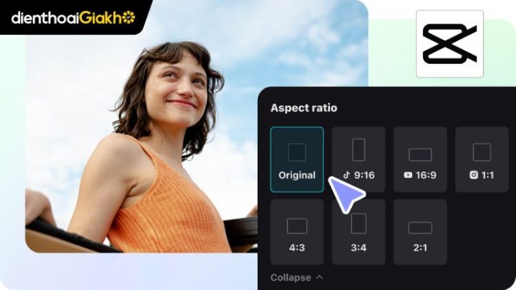 cách chỉnh tỉ lệ khung hình trên capcut pc