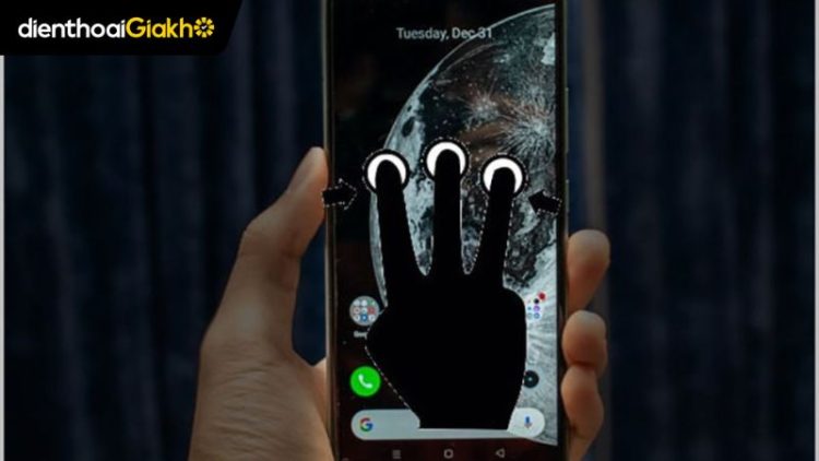 cách chụp màn hình Realme
