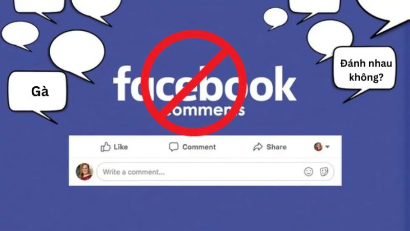 Không comment ẩn danh trên Facebook để công kích, spam