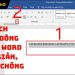 cách giãn dòng trong word
