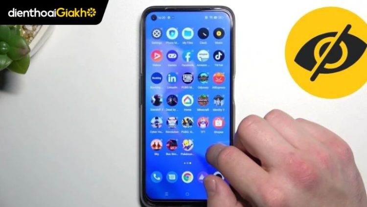 cách khoá ứng dụng trên Realme