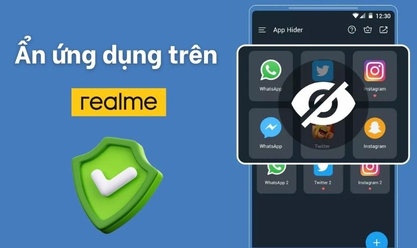 Vì sao nên khoá ứng dụng trên Realme