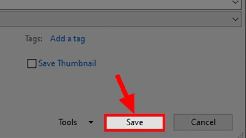 Cách lưu file Word bằng phím tắt Ctrl S