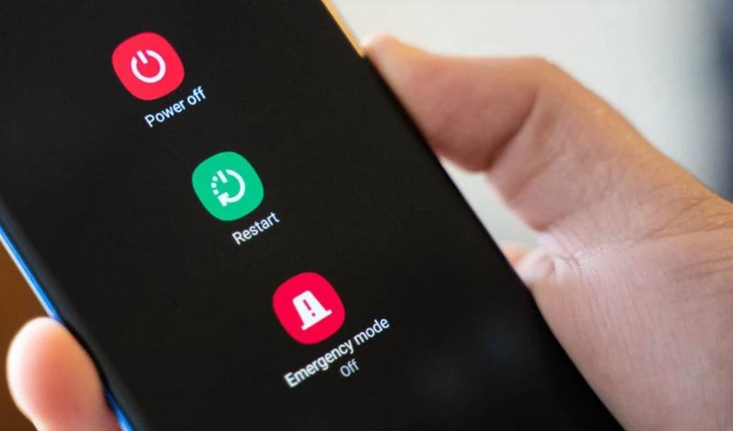 Cách tắt nguồn điện thoại Realme