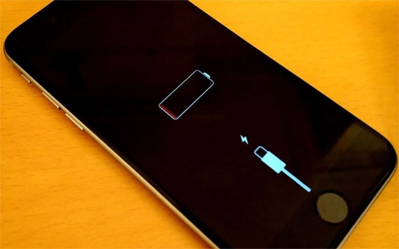 Đợi máy hết pin