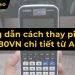 Cách thay pin máy tính Casio fx-580VN nhanh chóng đơn giản