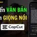 chuyển văn bản thành giọng nói trên CapCut PC