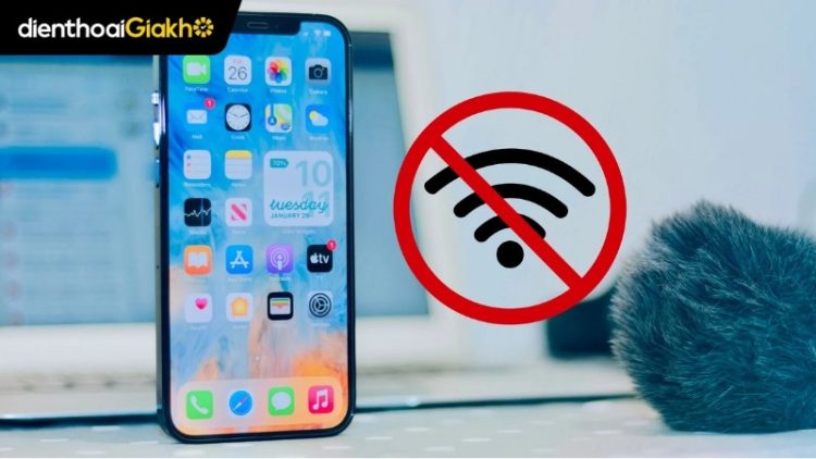 điện thoại không kết nối được wifi