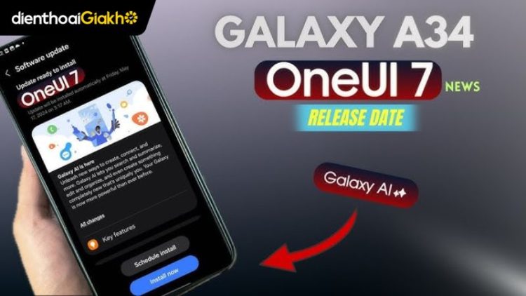 Galaxy A34 One UI 7
