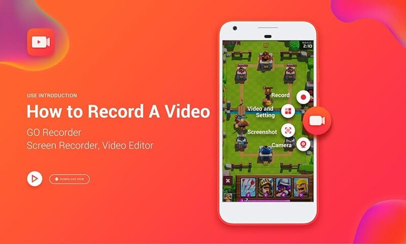 App ghi hình Go Record: Screen Recorder