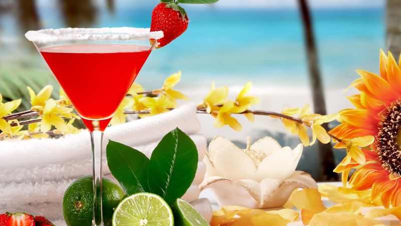 Nước ép mát lạnh vào mùa hè