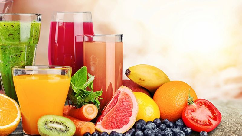 Các loại nước ép giải khát