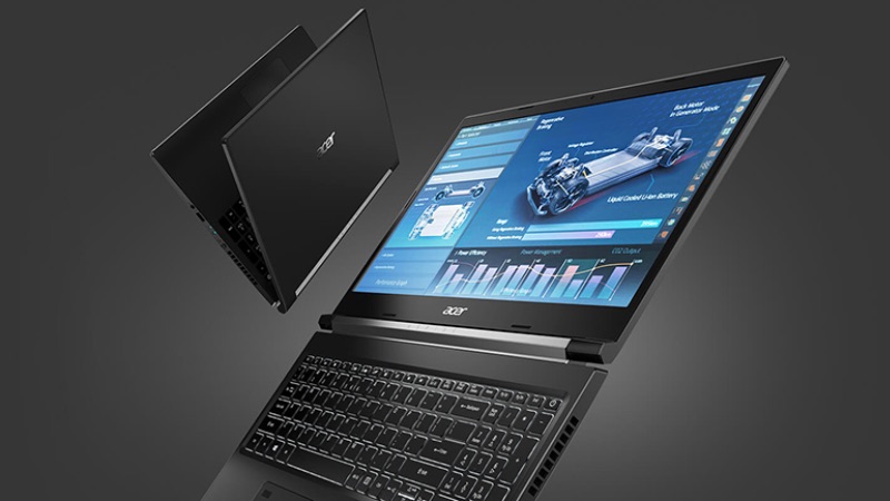 Máy tính Acer Aspire 7 Gaming A715 43G tự động hoá