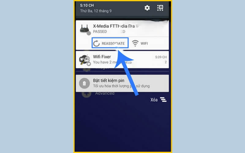 lỗi không kết nối được wifi trên điện thoại android