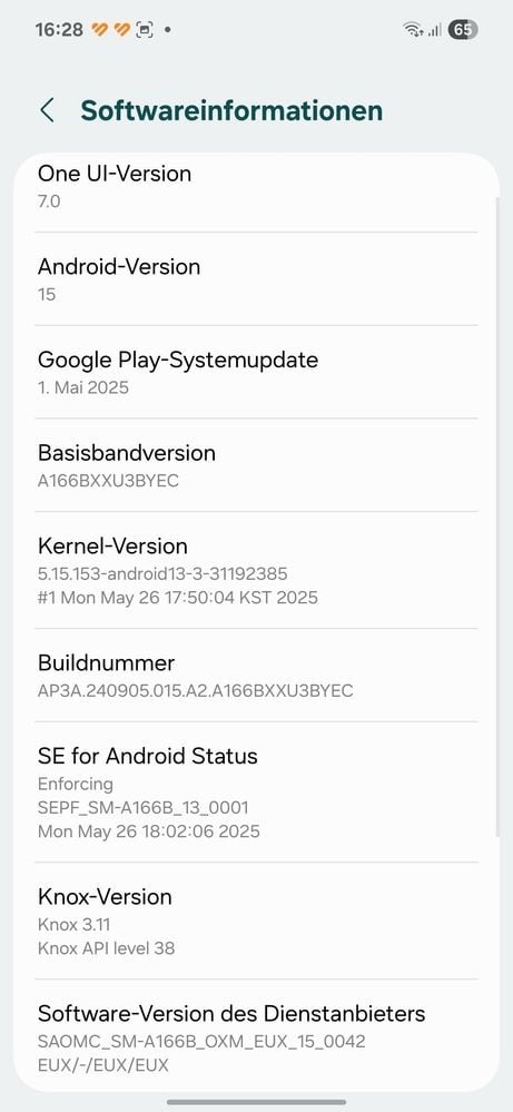 One UI 7 Galaxy A16 5G