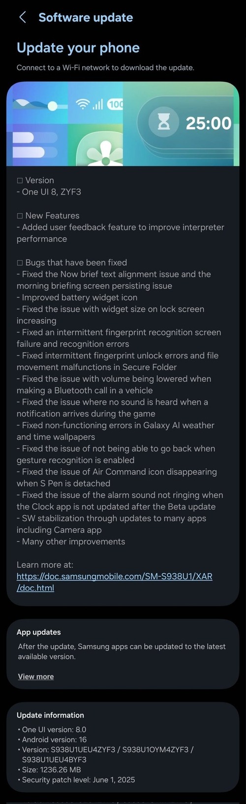 One UI 8 beta 2