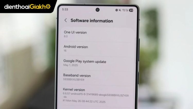 One UI 8 Galaxy S25