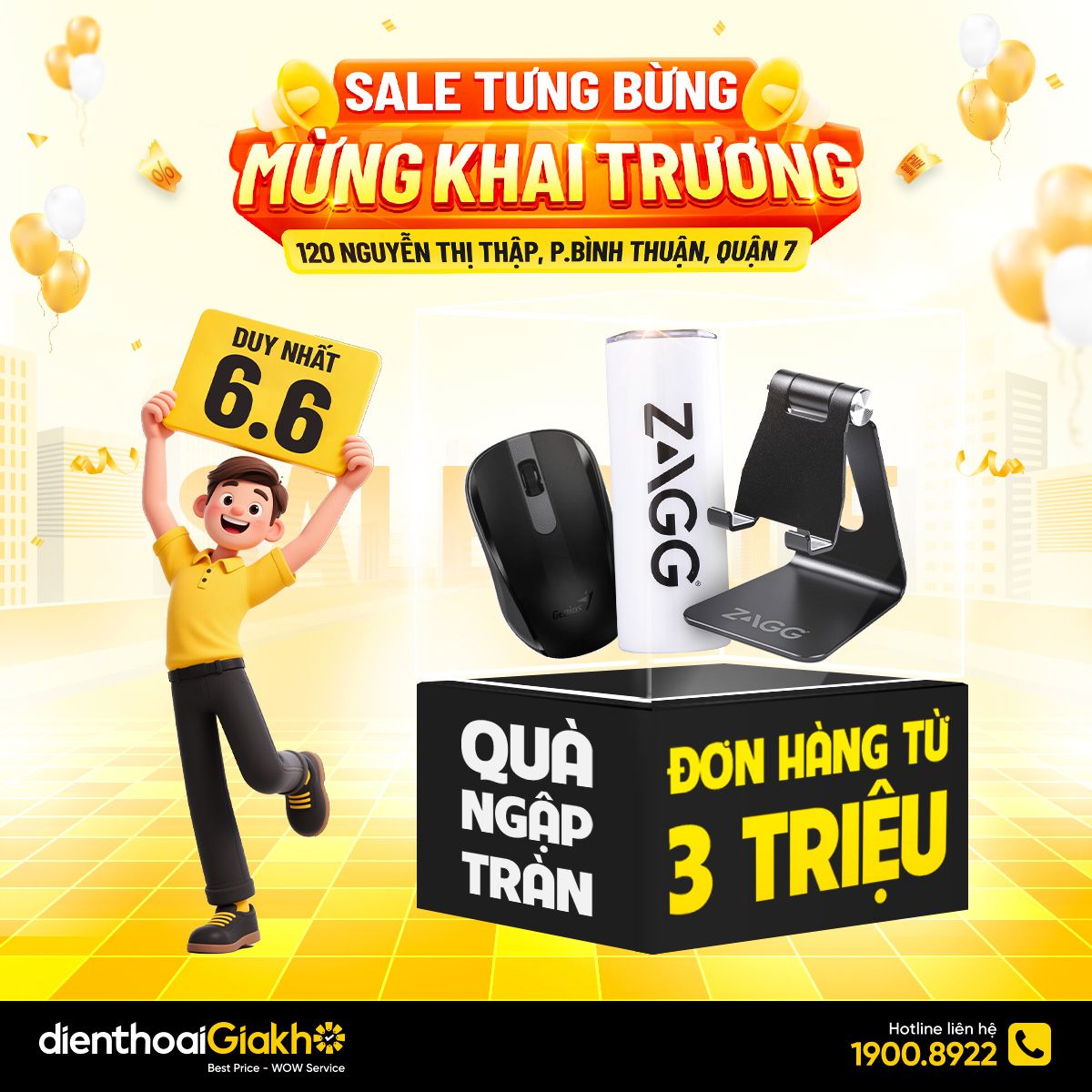 SALE TƯNG BỪNG - MỪNG KHAI TRƯƠNG