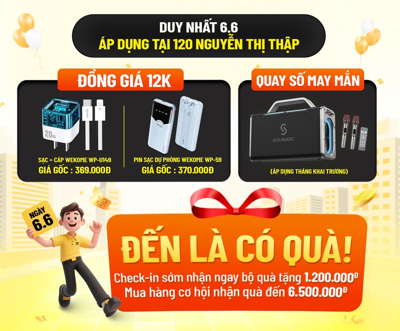 SALE TƯNG BỪNG - MỪNG KHAI TRƯƠNG 