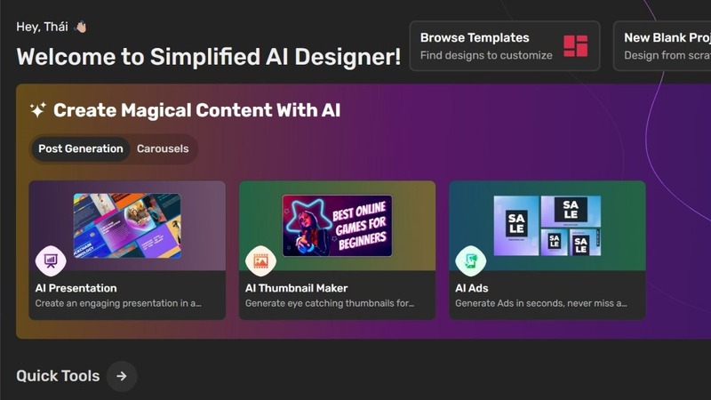 Simplified AI Design 