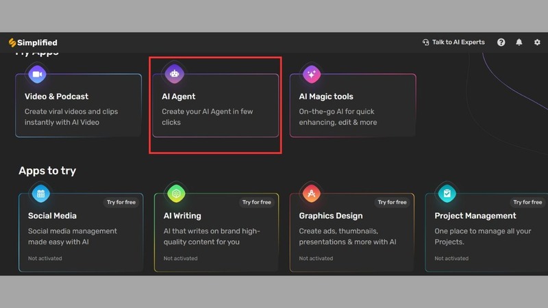 Simplified AI Chatbot