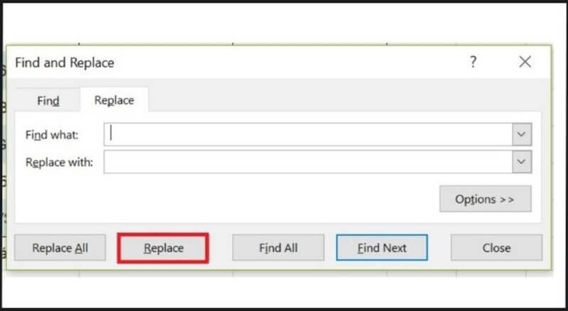Xuống dòng bằng phím tắt Find & Replace 2