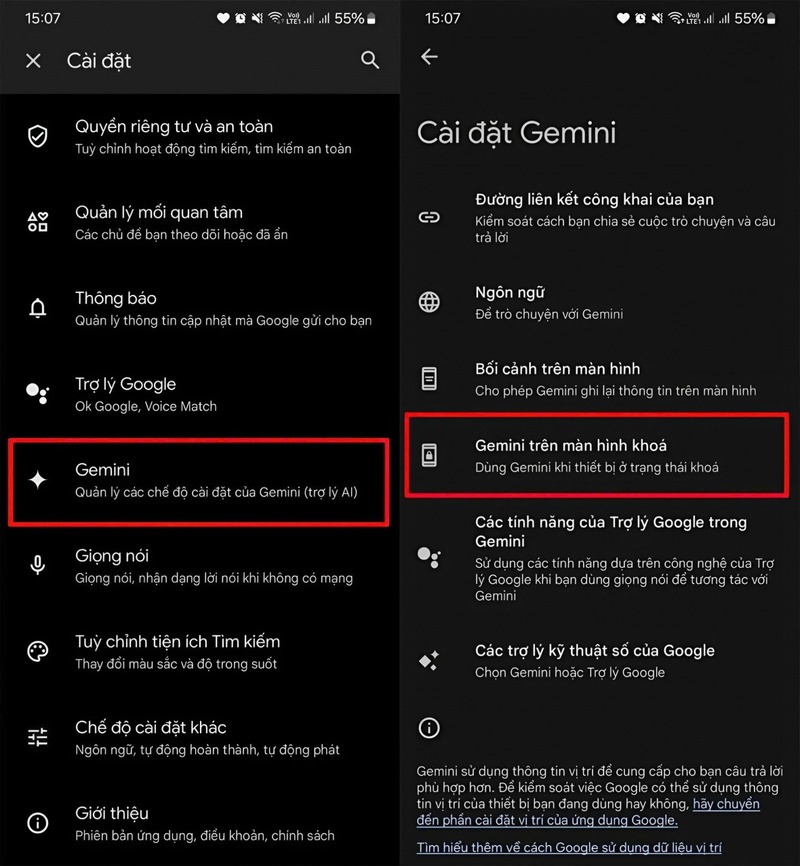 Cách tắt Gemini trên Android trong Google Search 2