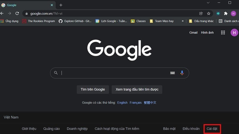 Cách tắt Safe Search trên Google bằng máy tính 1