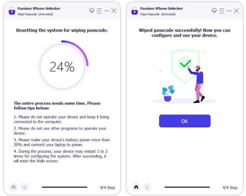 Tắt tính năng trì hoãn bảo mật trên iPhone bằng Passixer 3