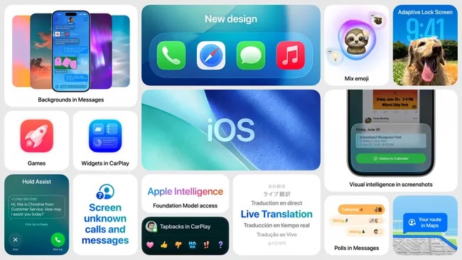 iOS 26: Thiết kế mới, thông minh hơn và cá nhân hóa hơn